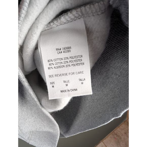 New Era EE Los Angeles Lakers Hoodie Gray M NBA x Eric Emanuel Of $160 NWT - Picture 4 of 11